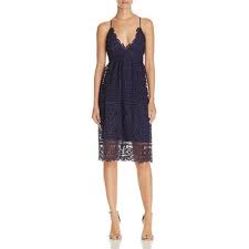 Bardot Versailles Lace Dress 100 Bloomingdale S Exclusive 135 Liked On Polyvore Featuring Dresses Navy Cocktail Dress Navy Lace Dress Lace Blue Dress