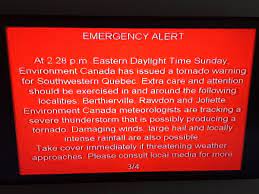 Check spelling or type a new query. Fukami On Twitter Tornado Warning For Southwestern Quebec On All Tv Channels