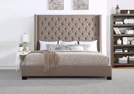 However, some of these headers are clean and modern fabrics or leather lines to give a modern aesthetic and somewhat clinical. Knox Brown Upholstered King Bed Cincinnati Overstock Warehouse