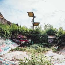 Barrandov Terraces Pool Prague Lost Place Prag Terassen Schwimmbader