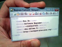 A business card is a great starting point for someone to get in touch with you and get a quick idea of what you have to offer. Make Your Business Card With Notepad Notepad
