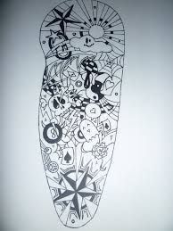 Black And White Half Sleeve Half Sleeve Tattoos Drawings Quarter Sleeve Tattoos Half Sleeve Tattoos Designs