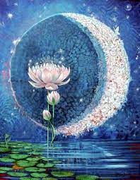What kind of art is a lotus painting? Lotus Flower Painting Ideas Painting Inspired