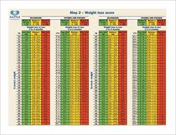 Personal Weight Loss Chart Templates 10 Free Docs Xlsx