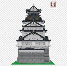 The castle is one of japan's most famous landmarks and it played a major role in the unification of japan. Osaka Castle Chinese Pagoda Lego Architecture Japan Castle Building Japanese Architecture Png Pngegg