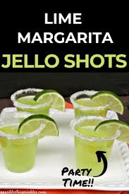 Lime Margarita Jello Shots Recipe In 2020 Margarita Jello Shots Margarita Jello Jello Shots