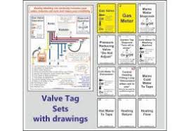 Valve Tag Sets With Drawings
