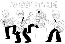 The set includes facts about parachutes, the statue of liberty, and more. Wiggles Coloring Pages Big Red Car Dejanato