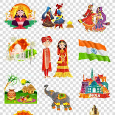 印度元素卡通印度人物png图片泰姬陵indian element cartoon indian character png picture taj mahal hd images image