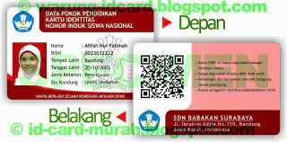 Contoh kartu ucapan aqiqah berwarna versi ms word. 081320607341 Cetak Id Card Murah Bandung Kartu Pelajar Member Emboss Cara Buat Kartu Nisn Pakai Qr Code