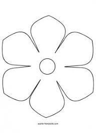Soft flower pattern with stripes. Printable Flower Flower Templates Printable Flower Template Printable Flower Pattern