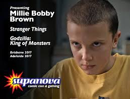 Stranger things do indeed happen, Supa-Fans, as Millie Bobby Brown returns  to our lineup for Brisbane and Adelaide in November! After having to  postpone her last visit to work