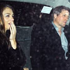 He was the dashing leading man and she was. Liz Hurley And Hugh Grant Pictured On Dinner Date Actress Supported By Ex With Equally Torrid Love Life Irish Mirror Online