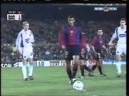 Club brugge k.v., brugge, belgium. 2000 December 7 Barcelona Spain 1 Club Brugge Belgium 1 Uefa Cup Youtube
