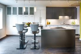 If the stool is being used at a kitchen island, it can be quite tall, with the seat as high as 3.5 feet. Counter Height Vs Bar Height The Pros Cons Of Kitchen Island Seating Styles Dura Supreme Cabinetry