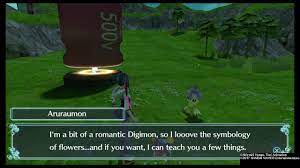 Digimon World: Next Order | Aruraumon's Rose Teaching - YouTube