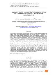 Cara pengaplikasiannya dapat dengan cara ditempel pada dinding tempat umum atau permukaan datar yang lain dengan sifat membidik perhatian mata semaksimal mungkin. Kata Kata Dalam Poster Hendaknya Dibuat Tulisan