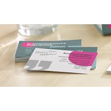 Get the quality you expect from avery, the world's largest supplier of labels. Avery 85 X 54mm Printable Business Cards Pk 250 C32011 25