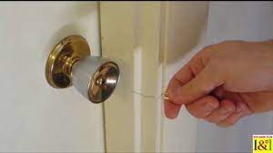 A locking doorknob, or lockset, on your bedroom door is properly called a privacy lockset. How To Unlock Bathroom Door With Keyhole