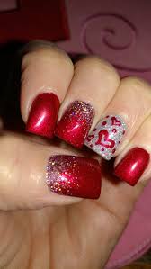 Everyone who loves to work in bright colours or new trendy fashion sense. February Nails February Nails Valentines Nails Nails