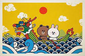 The dragon boat festival, also known as tuen ng festival, occurs celebrated on the fifth day of the fifth moon ever year. Happy Dragon Boat Festival Boat Drawing Simple Dragon Boat Festival Boat Cartoon