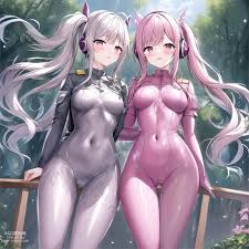 AI created goddess of victory: nikke alice porn pictures about latex(ラテックス)  thighs(太股) - Doujin Picture (Page 12)