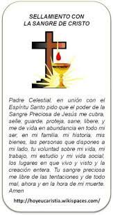 Oración de la sangre de cristo señor jesús, en tu nombre y con el poder de tu sangre preciosa sellamos toda persona, hechos o acontecimientos a oracion de sello con la sangre de jesus por los matrimonios cd: Pin De Karla Ortega En Fe Oraciones Cristianas Oraciones Oraciones Poderosas