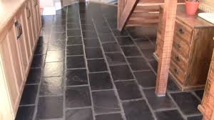 Stone marble linear wall tile. Black Slate Floor Tiles M2ts Youtube