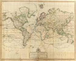 Surprisingly complete, but very loosely/inaccurately drawn. Vintage Map Of The World 1800 Drawing By Cartographyassociates