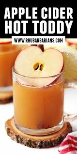 Apple Cider Hot Toddy A Warm And Cozy Whiskey Cocktail Rhubarbarians Recipe Apple Cider Hot Toddy Hot Toddies Recipe Hot Toddy