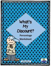 Figuring Percents What S My Discount Worksheets W Tpt Digital Activity Free Math Lessons Seventh Grade Math Percentages Math
