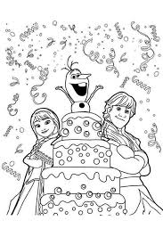 Frozen 2 Coloring Book Gift In 2020 Happy Birthday Coloring Pages Birthday Coloring Pages Frozen Coloring Pages