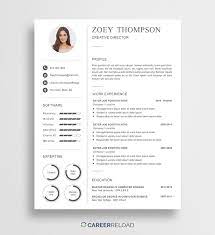 This library of modern resume. Download Free Modern Resume Template For Photoshop