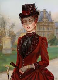 Sigrid Kaffen Lycoris Lily Genderbent 2 4 Victorian In 2020 Character Portraits Blue Jay Way Character Art