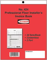 Gundlach 424 Carpet Installer Invoice Book Carpet Installation Flooring Best Carpet
