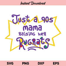 Download Just A 90s Mama Raising Her Rugrats Svg Just A 90s Mama Raising Her Rugrats Svg Cut File Rugrats Mama Svg Raising Rugrat 90 S Svg Png Dxf Cricut Cut File Buy