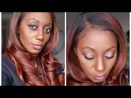 YES! Outre Harper Wig DR2 Ginger Brown| Beginner Friendly