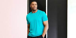 Javascript is required for the selection of a player. Michael Strahan On Msx Menswear Collection The Hollywood Reporter