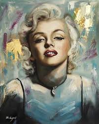 Marilyn Monroe Original Oil