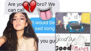 The thing with lyric pranks is that you have to get a good song which has realistic lyrics that sound vaguely like normal conversation. Song Lyric Prank On Best Friend Gone Wrong Juice Wrld My Fault Youtube