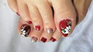 Las mándalas son diseños impresionantes y hermosos , recientemente se han empezado a utilizar mas en tatuajes y ahora en nuestras uñas. Disenos Para Unas De Pies En Rojo Diseno Para Unas Faciles De Hacer Youtube