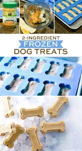 2 Ingredient Healthy Frozen Dog Treats Frozen Dog Frozen Dog Treats Easy Dog Treats