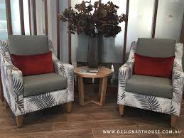 Aged Care Reception Chairs Featuring A Two Fabric Design Custom Made Armchairs Furniture Reception Chair Occasional Furniture
