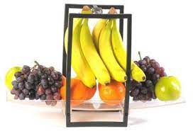 It has both a fruit holder and a banana hanger in one unit. 35 Innovative Fruit Bowl Design Ideas Unique Home Accessories For Interior Decorating Fruit Holder Modern Fruit Bowl Banana Holder