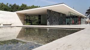 Where is the water pond in the barcelona pavilion? Why The Barcelona Pavilion Is A Modernist Classic Bbc Culture