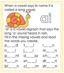 Printable And Free Worksheets To Practise The Long A Vowel Sounds A E Ai And 2020 Ingilizce
