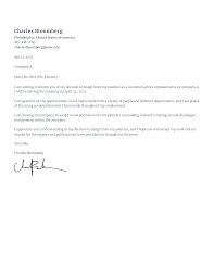 Free Customer Support Resignation Letter Sample - Rezi