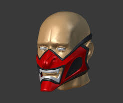 Oni Mask From Agents Of Mayhem For 3d Printing 3d Print Model In 2020 Oni Mask Agents Of Mayhem Mask