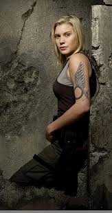 Keepin' things light on a friday 😘 #anotherlife #season2 #maskup cute shorts courtesy of. Katee Sackhoff I News Imdb