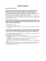 Maybe you would like to learn more about one of these? Materi Artikel Pdf